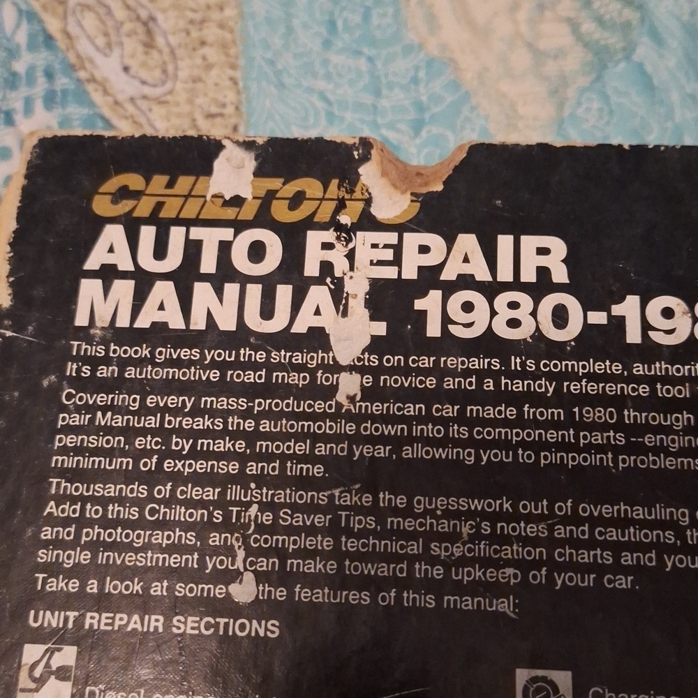 Chilton's auto repair manual 1980-1987 collector's edition - Picture 5 of 7